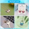 56 Pieces Butterfly Charms Butterfly Pendants Kawaii Charms for Jewelry Making DIY Necklace Bracelets Accessories